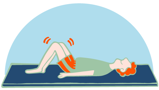 Con la vibración corporal de TRE® para liberar tensión, estrés y trauma,